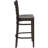 Ladder Back Wooden Restaurant Barstool-1909724207