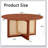 Betanya Solid Wood Single Coffee Table