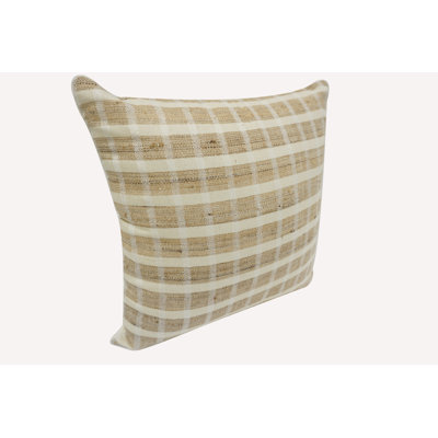 Vermont Silk Plaid Throw Pillow