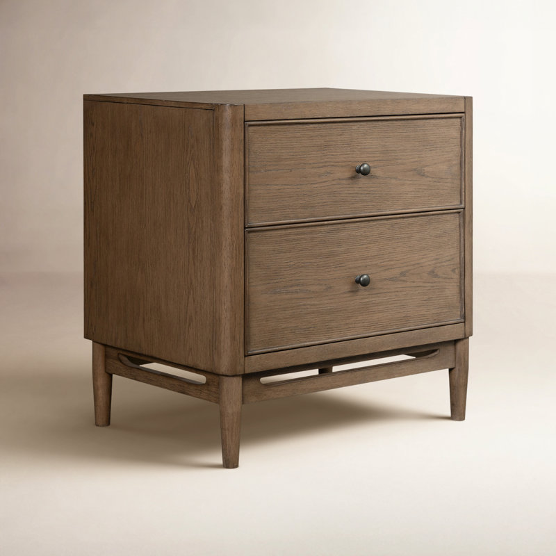 Table de chevet violette