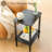 Side Table, Small End Table With Storage Shelf, 2-Tier Small Coffee Tables Living Room For Bedroom, Narrow Spaces-1315981481