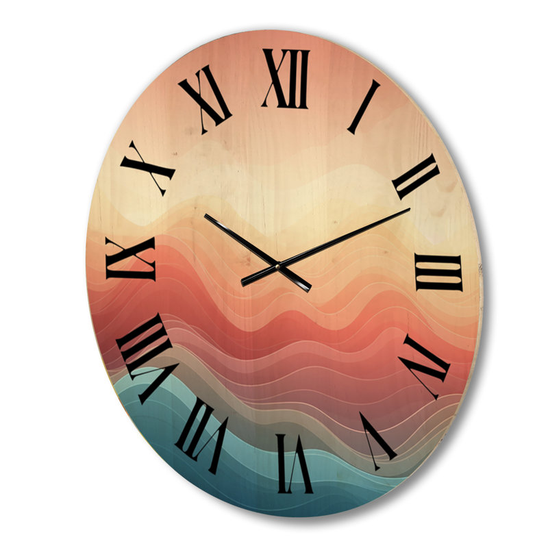 Horloge murale Alvesta, Moyenne