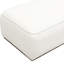 Repose-pieds granuleux beige confortable de 52 pouces, caractéristique du tissu distinctif pour la décoration intérieure, utilisation polyvalente dans différentes zones de vie, assise confortable et structure solide, caractéristique unique, usage multiple