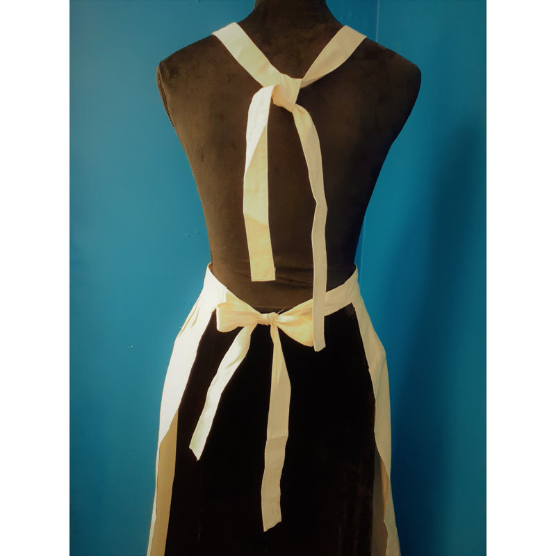 Solid Colour Bib Apron