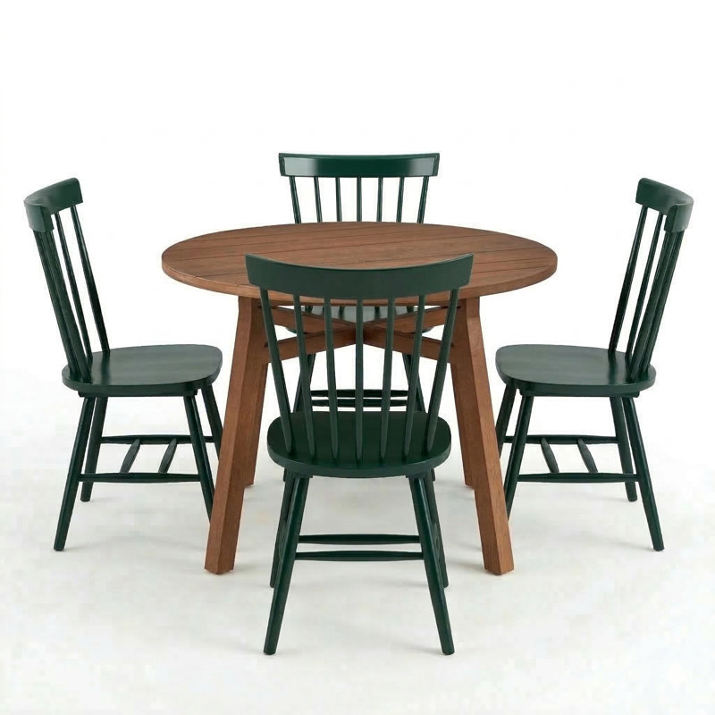 Calaby Dining Set, Green