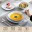 48 Piece Porcelain China Dinnerware Set - Service for 12