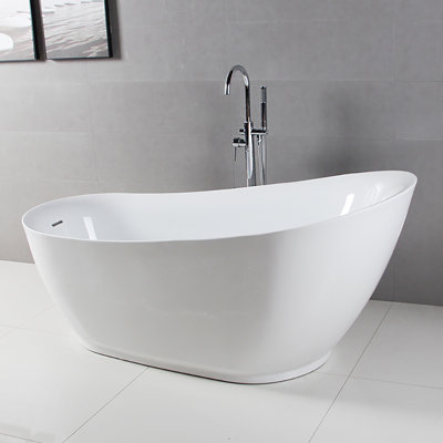 67'' x 35'' Freestanding Soaking Bathtub