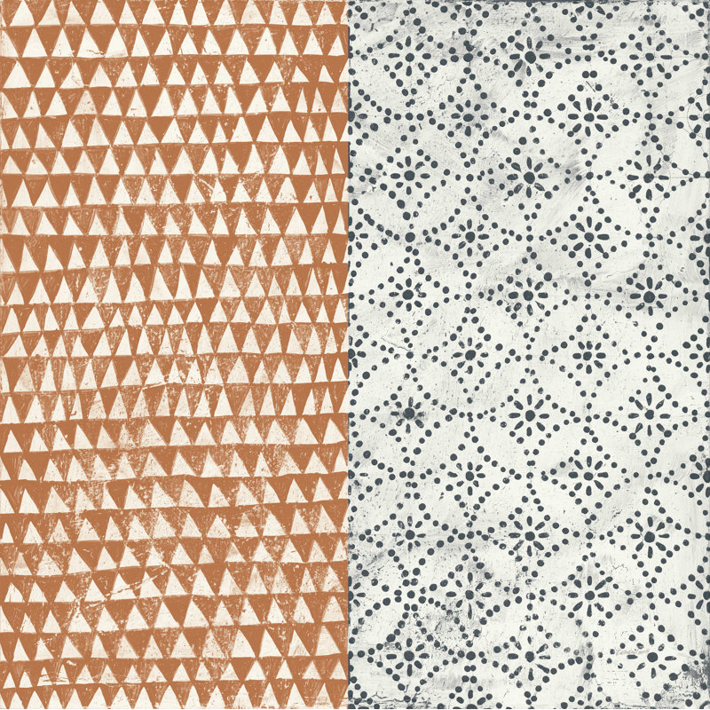 " Maki Tile IV " by Kathrine Lovell, 20" H x 20" W x 1.25" D