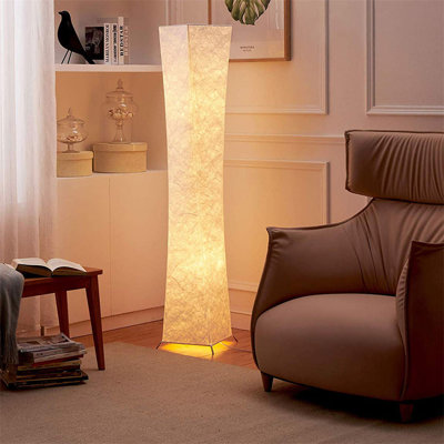Lampe sur pied colonne 52 po Avion