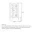 Armoire compacte à portes vitrées multiples
