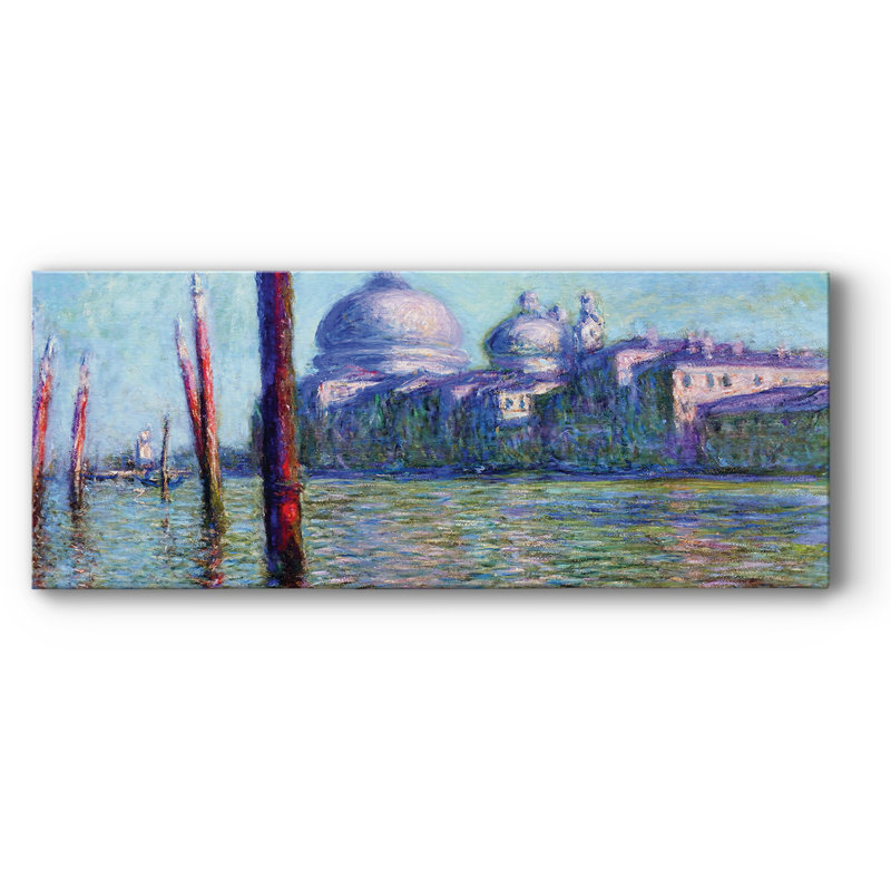 «The Grand Canal In Venice, 1908 03», reproduction sur toile, H 20 po x l 50 po x P 1,5 po