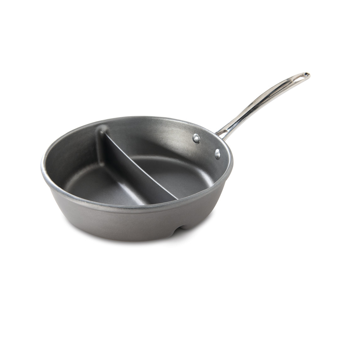Nordic Ware 2 in 1 Divided 2.5 qt. Cast Aluminum Saucepan Nordic Ware