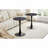 23.6" Round Tulip Table - Faux Marble, Pedestal Base, 2-4 Seats-506194849-506194860