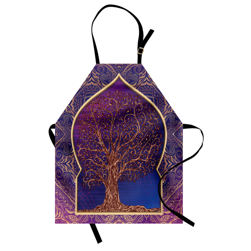 No Pattern Bib Apron