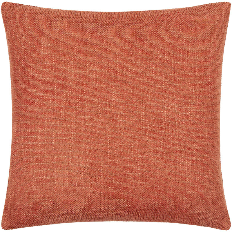 Housse de coussin Kamaili, H 22 po x l 22 po, Housse de coussin seulement - sans coussin, Rouge