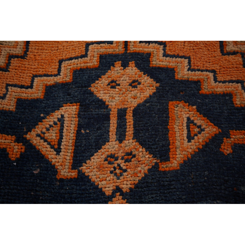 Tapis de couloir turc Oushak Animals
