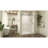 DreamLine Abbey 56 - 60 in. W x 76 in. H Semi-Frameless Bypass Shower Door in Brushed Nickel-98157931