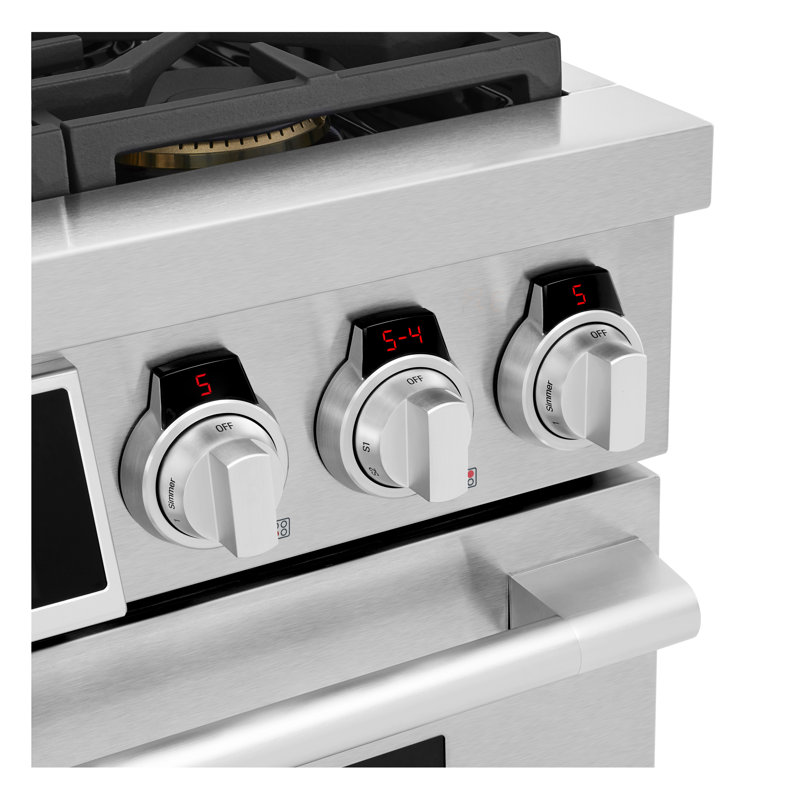 36-Inch Dual-Fuel Pro Range With Six Burners