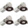 Mishra Swivel Round 3" Recessed Lighting Kit
