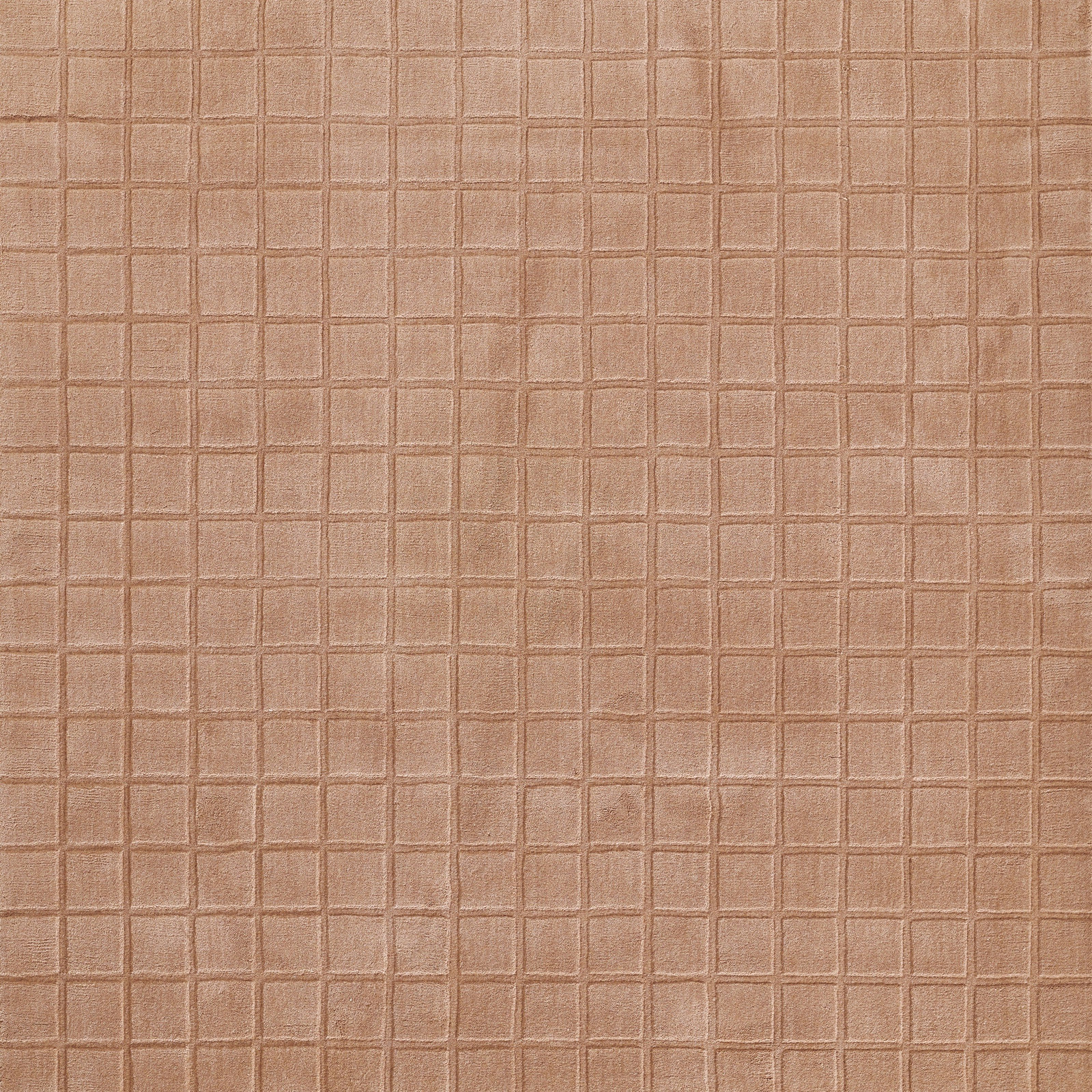 Meile Blush Hand-Loomed Geometric Wool Rug, Rectangle 9' x 12'