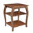 Kystin Solid Wood 2-Shelf End Table With Storage-399040787