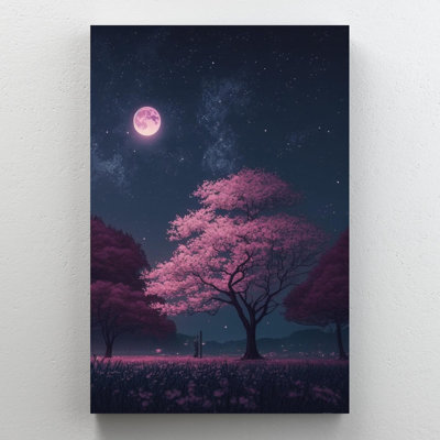 " Cherry Blossoms And Star Light "