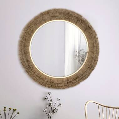 Millwood Pines Kelson Round Wall Mirror