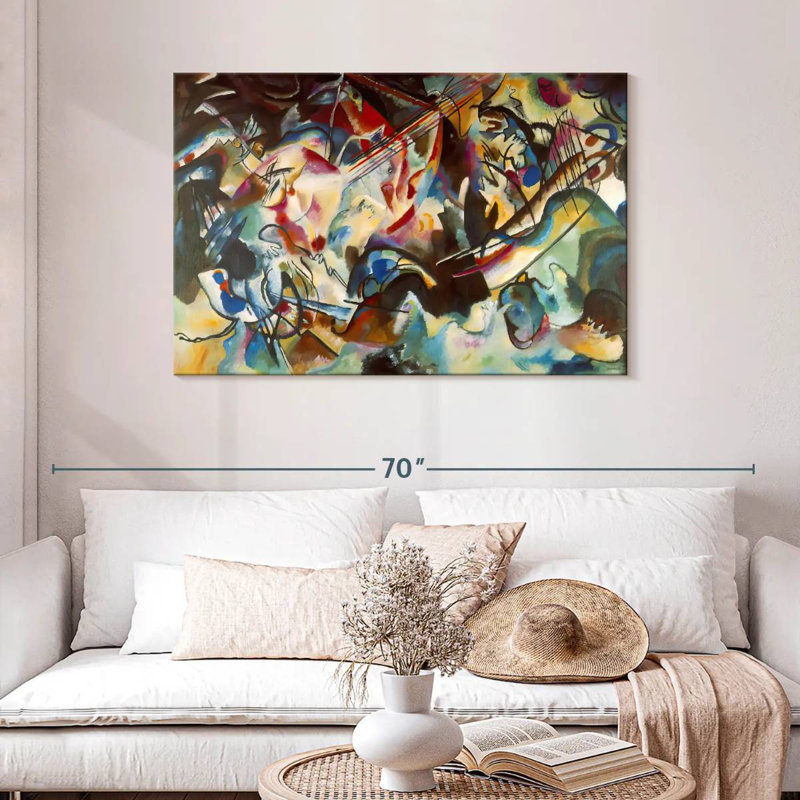 Composition VI, 30" H x 45" W