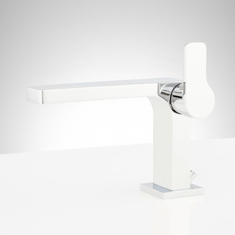 Hibiscus 1.2 GPM Single Hole Bathroom Faucet, Chrome