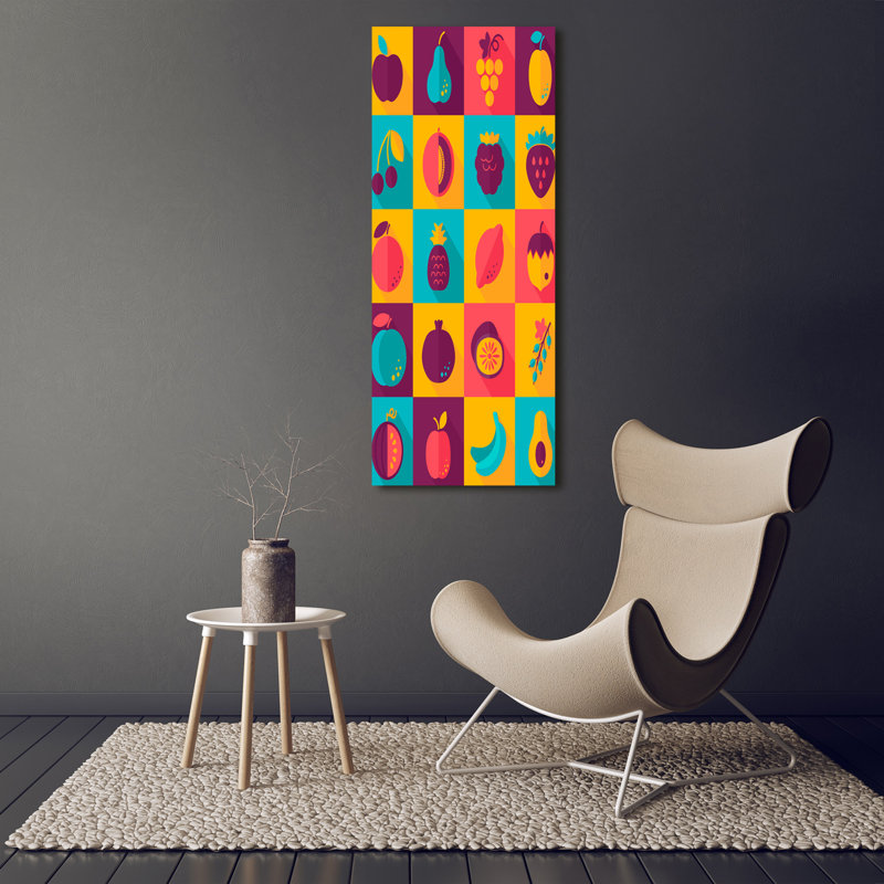 Fruits - Wrapped Canvas Print