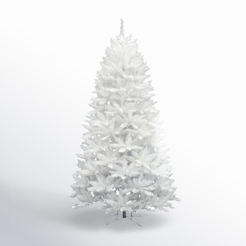 Arbre de Noël artificiel épinette blanche, H 7,5 pi, Non éclairé
