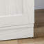 Armoire de rangement Kitchen Pantry, armoire à 14 niveaux avec 2 portes, tablettes réglables, blanc