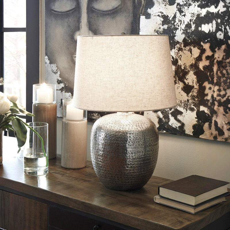 Shively Aluminum Table Lamp