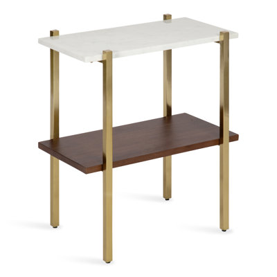 Derossitte Top End Table with Storage