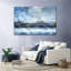 Paysage abstrait, reproduction sur toile-1749923333