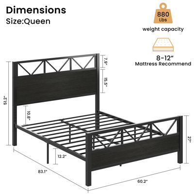 Wykeisha Platform Bed