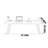 All-solid wood pine double long desk-1304717640