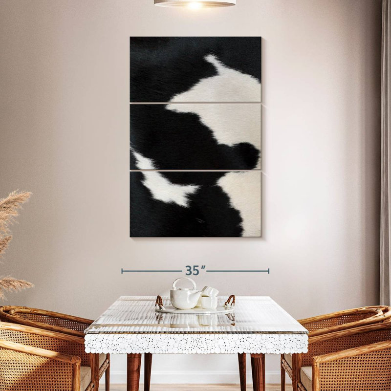 Brampt Cow Hide, 50" H x 32" W