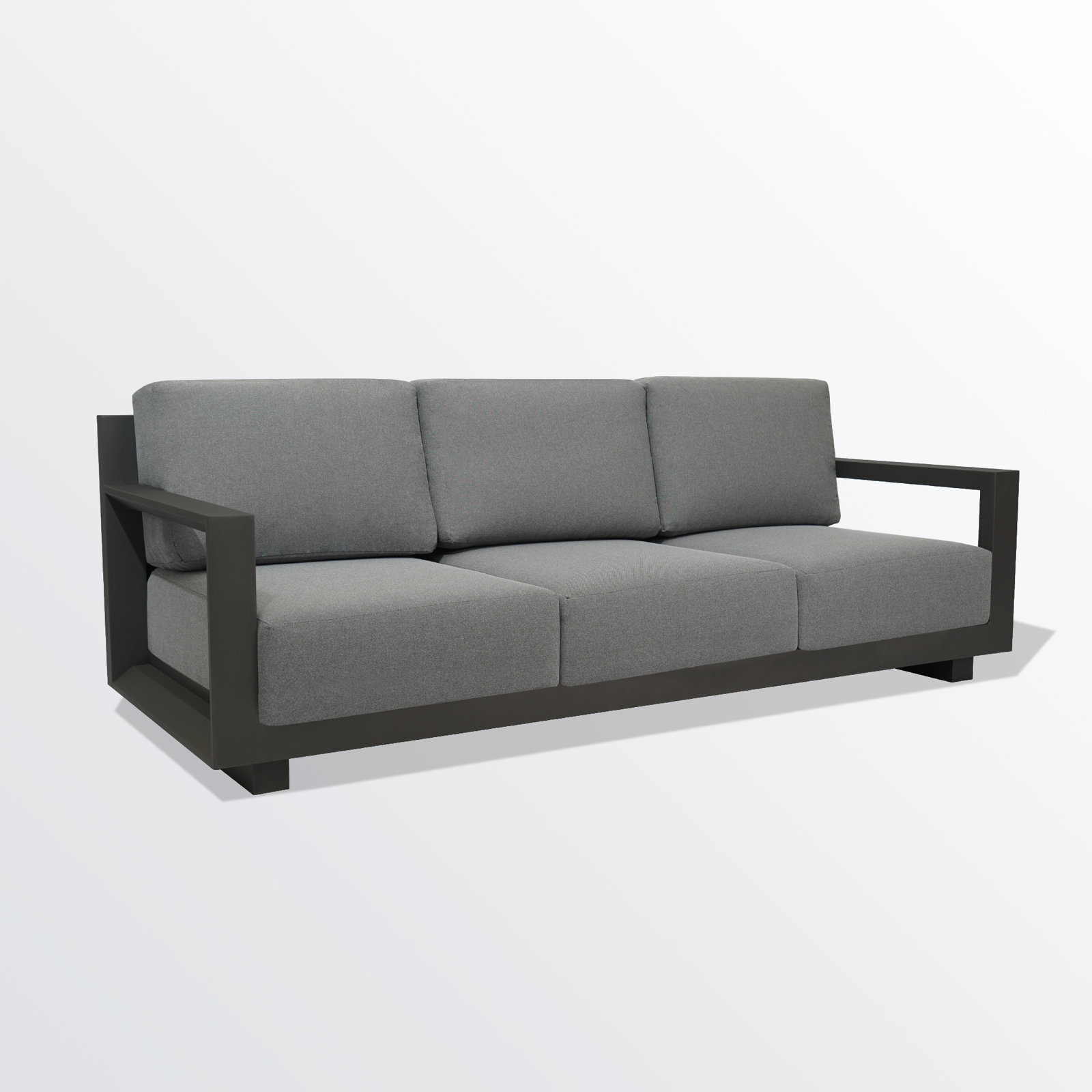 Aden 5-Person Patio Seating Group, Gray