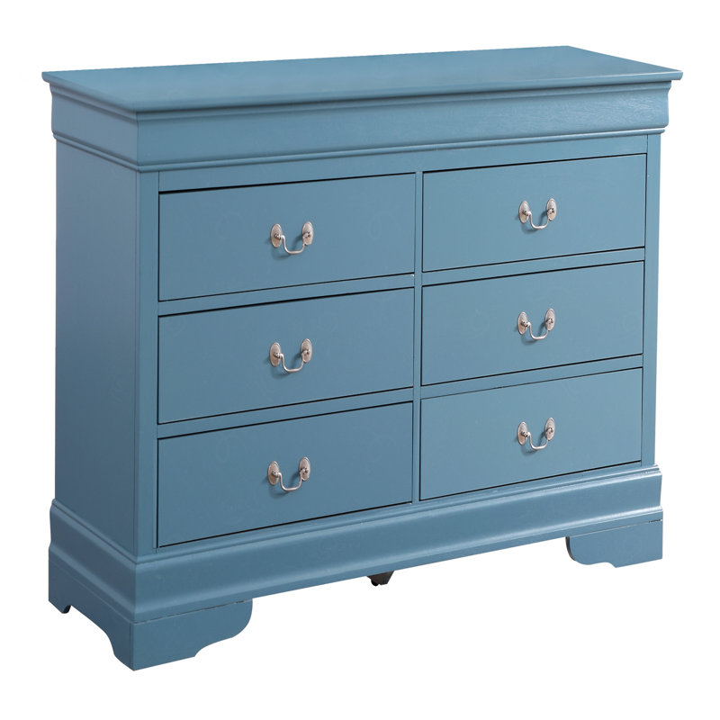 Commode Louis Phillipe G3180-D, Sarcelle