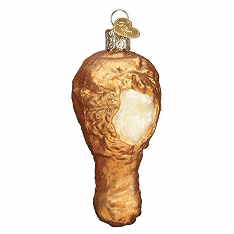 Ornement fritte figurine suspendue à poulet