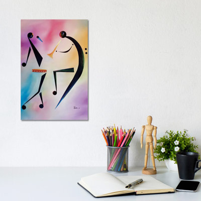 Tambourine Jam by Ikahl Beckford - Wrapped Canvas Print