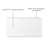 Modern White Storage Bench With Pull-out Drawer, Minimalist Organizer For Entryway, Bedroom Or Living Room