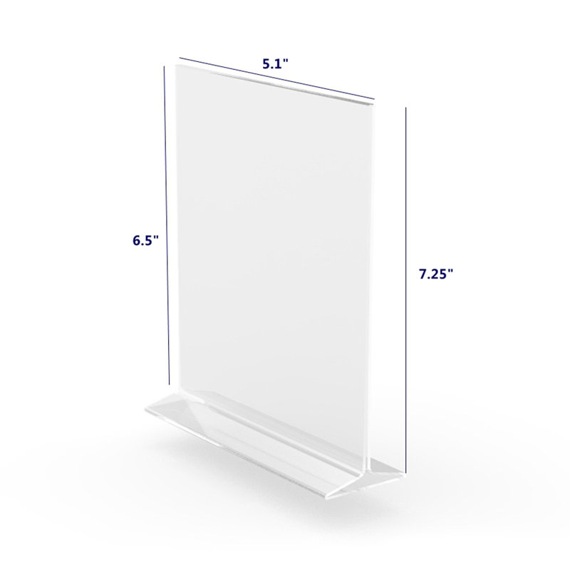 Cadre photo en polystyrène, H 7,24 po x l 5,12 po x P 2,5 po
