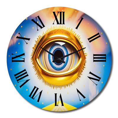 Horloge murale Visions Of Eye of Consciousness