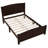 Full Size Platform Bed, Solid Wood Frame with Support Slats, Strong Structure, No Box Spring Needed-1063413655-1063413654