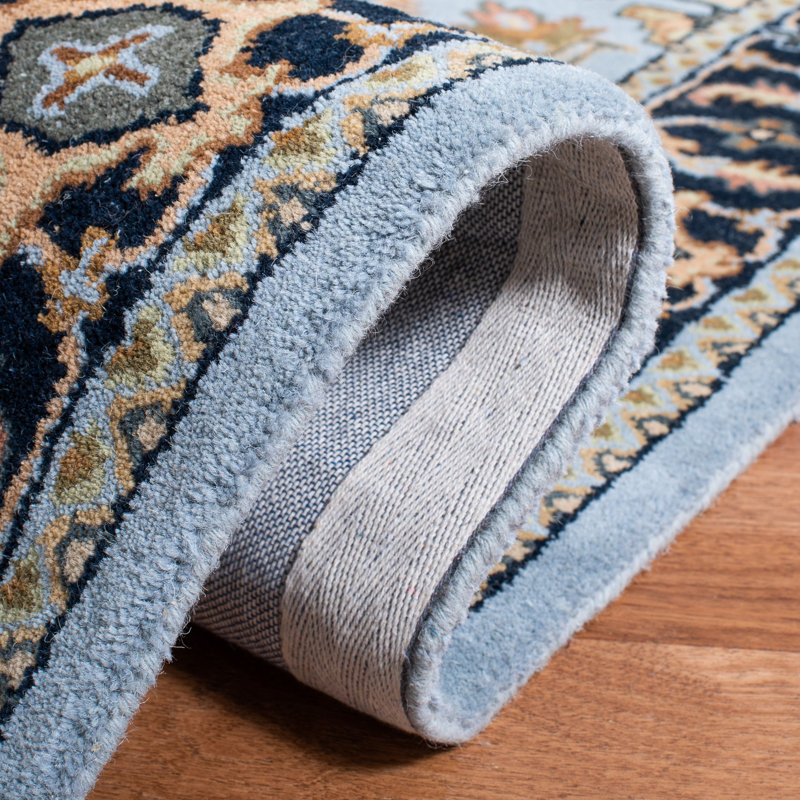 Tapis oriental en laine touffeté à la main Fleta, Rectangle 3 pi x 5 pi