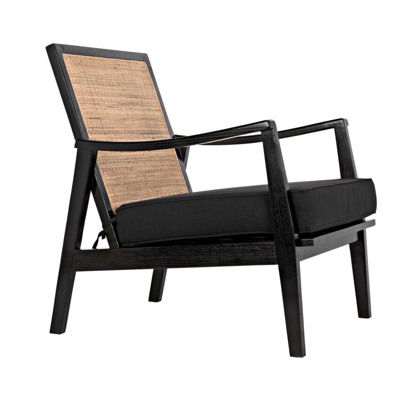Lichtenstein Armchair Chair with Ottoman