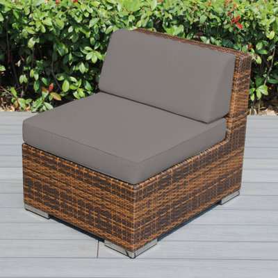 Chaise de patio avec coussins Billyjo