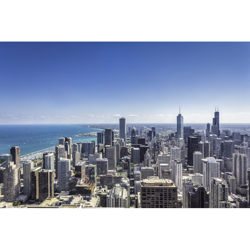 Downtown Of Chicago by Marchello74 - Wrapped Canvas Print, 20cm H x 30cm W